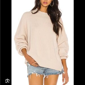 Free People Easy Street Tunic-Sand/Tan Size-M